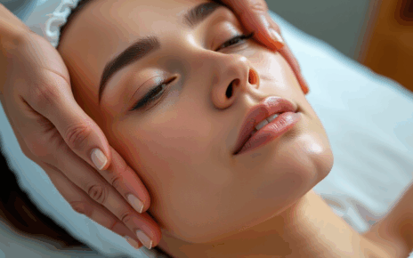 Masaż Kobido Efekty: Kompleksowy Przewodnik, Korzyści i Transformacja Skóry 2 Kobieta otrzymująca odmładzający masaż Kobido twarzy, wygładzający skórę i redukujący zmarszczki.