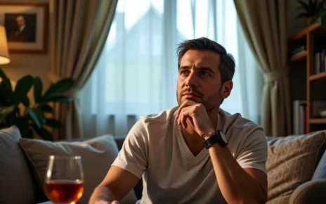 Ilustracja przedstawiająca kalkulator trzeźwienia po 3 piwach z ikonami alkoholu i zegara.