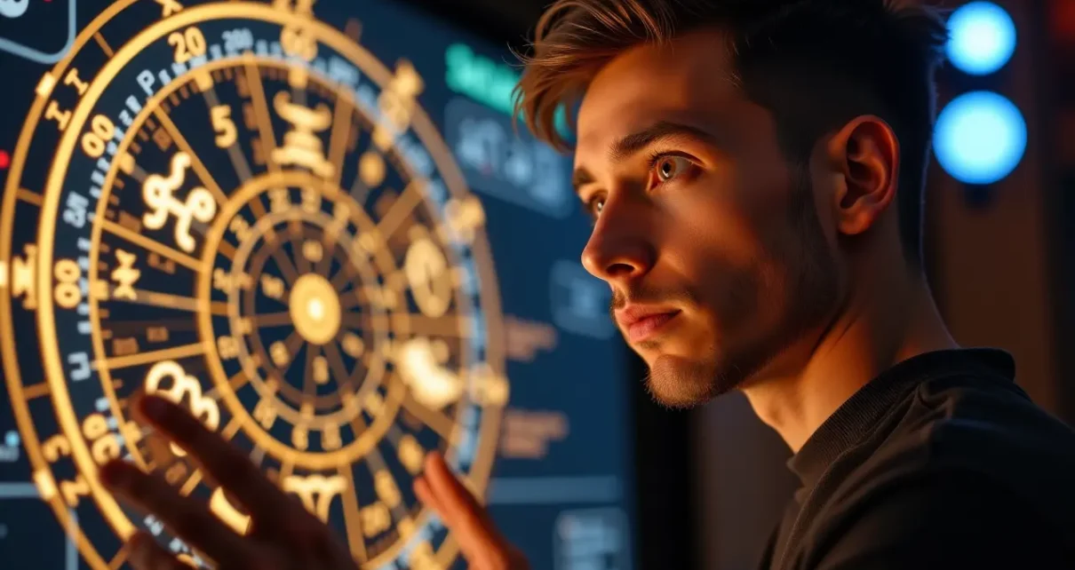 Nowoczesny kalkulator ascendentu online do szybkiego określania wstępującego znaku zodiaku.