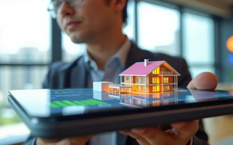 Współczynnik Przenikania Ciepła Kalkulator – Oblicz Efektywność Energetyczną Budynku 3 Osoba korzystająca z laptopa, używając współczynnika przenikania ciepła kalkulator do obliczenia efektywności energetycznej.