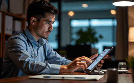 Jak Wybrać Klinikę? Kompleksowy Przewodnik po Opinie Pacjentów i Reputacji 3 Osoba analizująca opinie pacjentów i reputację, aby wybrać odpowiednią klinikę do leczenia.