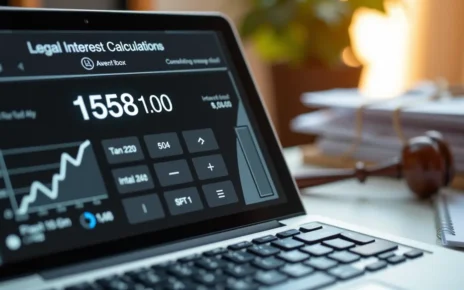 Interaktywny kalkulator odsetek umownych pomagający obliczyć należne kwoty zgodnie z prawem polskim.