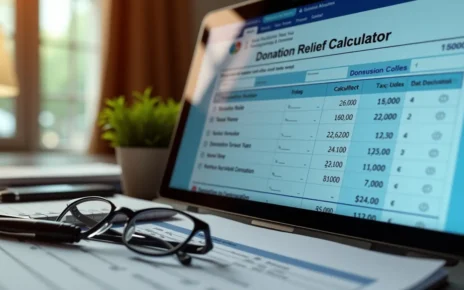 Interaktywny kalkulator ulgi darowizny pomaga szybko obliczyć wysokość odliczenia od podatku PIT.
