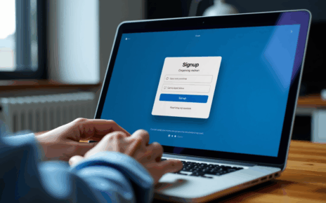 Ekran komputera przedstawiający formularz rejestracji konta Google dla nowej skrzynki Gmail.