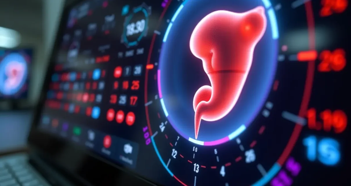 Intuicyjny kalkulator zagnieżdżenia zarodka pomaga przewidzieć termin implantacji. Kalendarz cyklu miesiączkowego z datami.