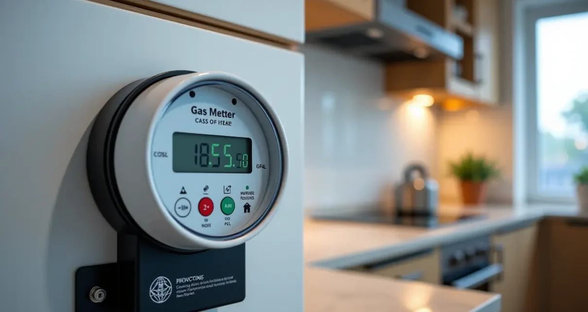 Kalkulator Kosztów Gazu: Jak Obliczyć Zużycie i Oszczędzać? | Przewodnik 1 Nowoczesny kalkulator kosztów gazu wyświetlający obliczenia zużycia energii i potencjalne oszczędności domowe.