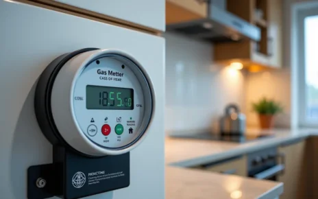 Kalkulator Kosztów Gazu: Jak Obliczyć Zużycie i Oszczędzać? | Przewodnik 1 Nowoczesny kalkulator kosztów gazu wyświetlający obliczenia zużycia energii i potencjalne oszczędności domowe.