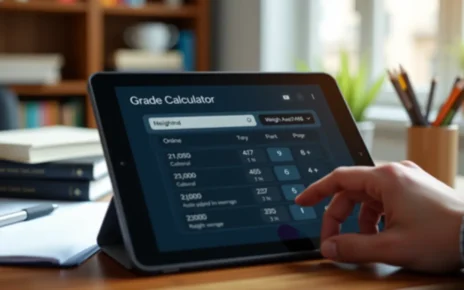 Kalkulator Wagi Ocen Online – Precyzyjne Obliczanie Średniej Ważonej! 2 Kalkulator wagi ocen online do szybkiego i precyzyjnego obliczania średniej ważonej wyników studentów.