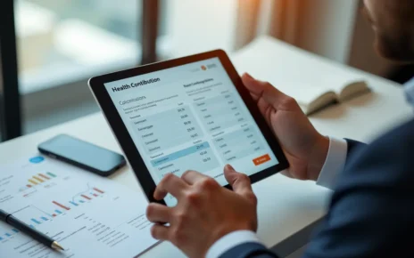 Kalkulator Składki Zdrowotnej ZUS dla Przedsiębiorców 2 Kalkulator składki zdrowotnej 2024 ZUS dla przedsiębiorców, przedstawiający szczegółowe wyliczenia i dane.