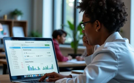 Ekran komputera prezentujący interfejs kalkulatora do szybkiego obliczania zachowku online. Pomocne narzędzie prawne.