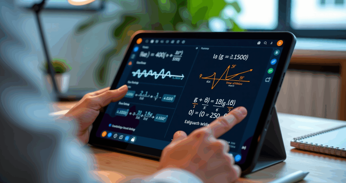 Kalkulator Całek Krok po Kroku | Oblicz i Ucz Się Online 1 Ekran komputera pokazujący interaktywny kalkulator całek krok po kroku z przykładem obliczeń matematycznych.