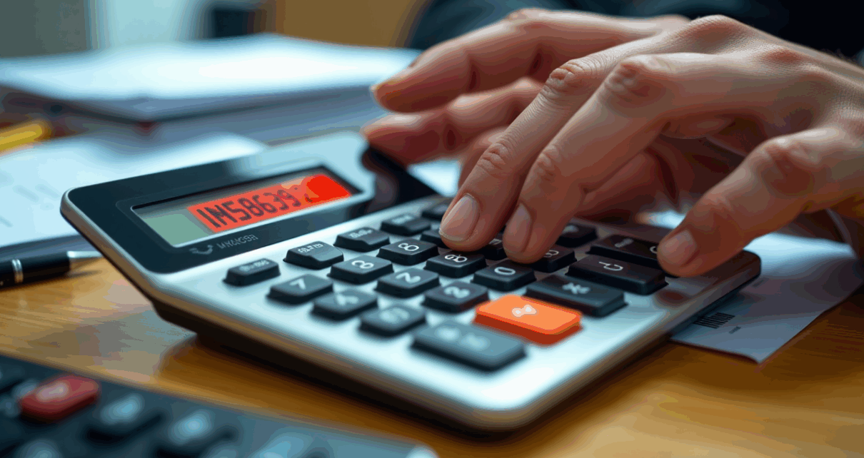 Kalkulator Odsetek Ustawowych za Opóźnienie: Oblicz Kwotę i Uniknij Błędów 1 Nowoczesny interfejs kalkulatora odsetek ustawowych za opóźnienie, wyświetlający wyniki i pola do wprowadzenia danych.