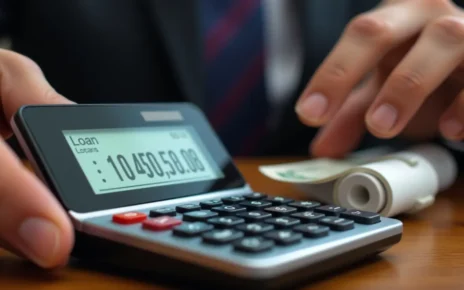 Ekran komputera przedstawiający intuicyjny kalkulator rat kredytu WIBOR do planowania finansów.