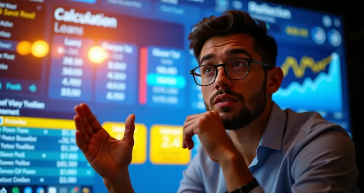 Interaktywny kalkulator kredytów bankowych pokazujący symulację rat i zdolności kredytowej. Znajdź najlepszą ofertę banku.