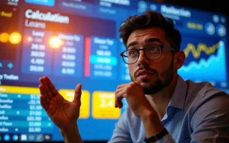 Kalkulator Kredytów Bankowych: Oblicz Ratę, Zdolność i Znajdź Najlepszą Ofertę Banku 3 Interaktywny kalkulator kredytów bankowych pokazujący symulację rat i zdolności kredytowej. Znajdź najlepszą ofertę banku.