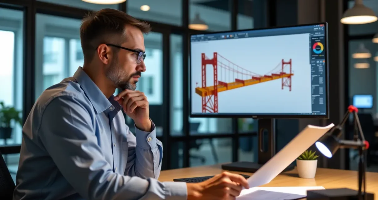 Osoba korzystająca z cyfrowego kalkulatora maksymalnego obciążenia, aby bezpiecznie planować ciężar.