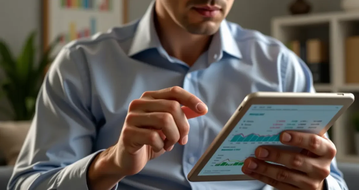 Kalkulator kredytu hipotecznego PKO BP na ekranie laptopa, pokazujący symulację rat i zdolności kredytowej.