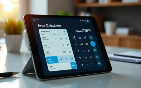 Darmowy Kalkulator Powierzchni Online: Szybko Oblicz Metry Kwadratowe 1 Interaktywny kalkulator powierzchni online do szybkiego obliczania metrów kwadratowych w przeglądarce.
