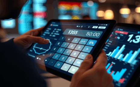 Kalkulator Online – Twoje Kompleksowe Narzędzie do Precyzyjnych Obliczeń 2 Nowoczesny interfejs kalkulatora online ułatwia szybkie i precyzyjne obliczenia matematyczne.