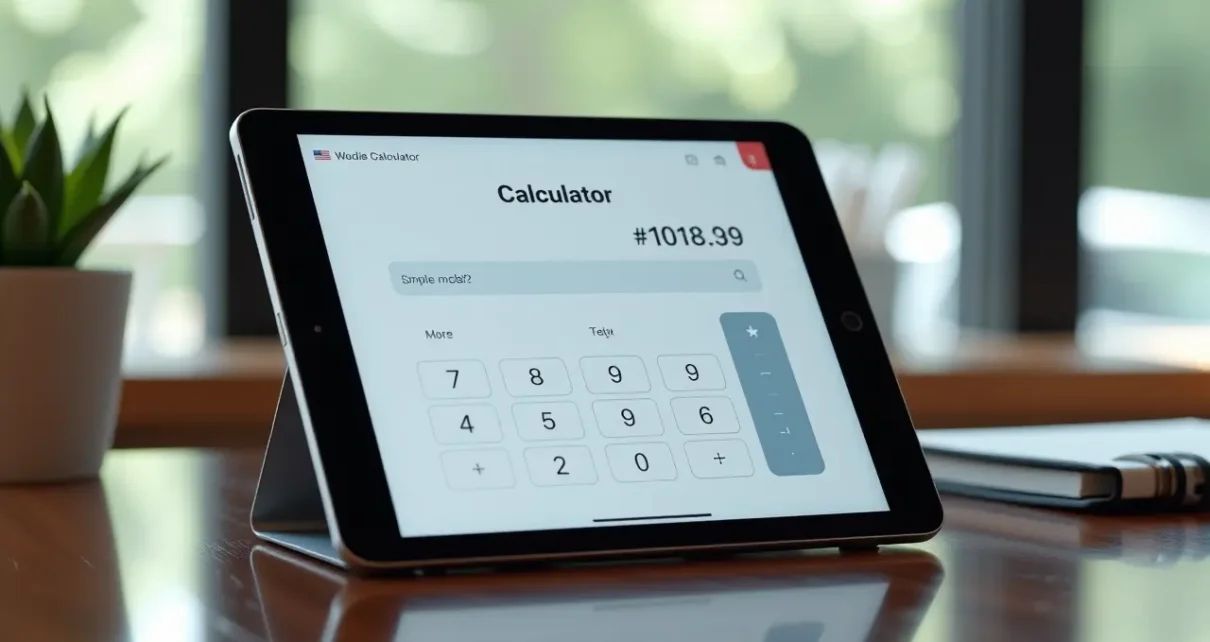 Włącz kalkulator online, darmowe narzędzie do szybkich obliczeń matematycznych bez rejestracji.