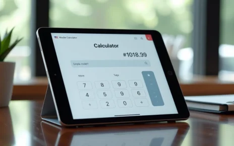 Włącz kalkulator online, darmowe narzędzie do szybkich obliczeń matematycznych bez rejestracji.