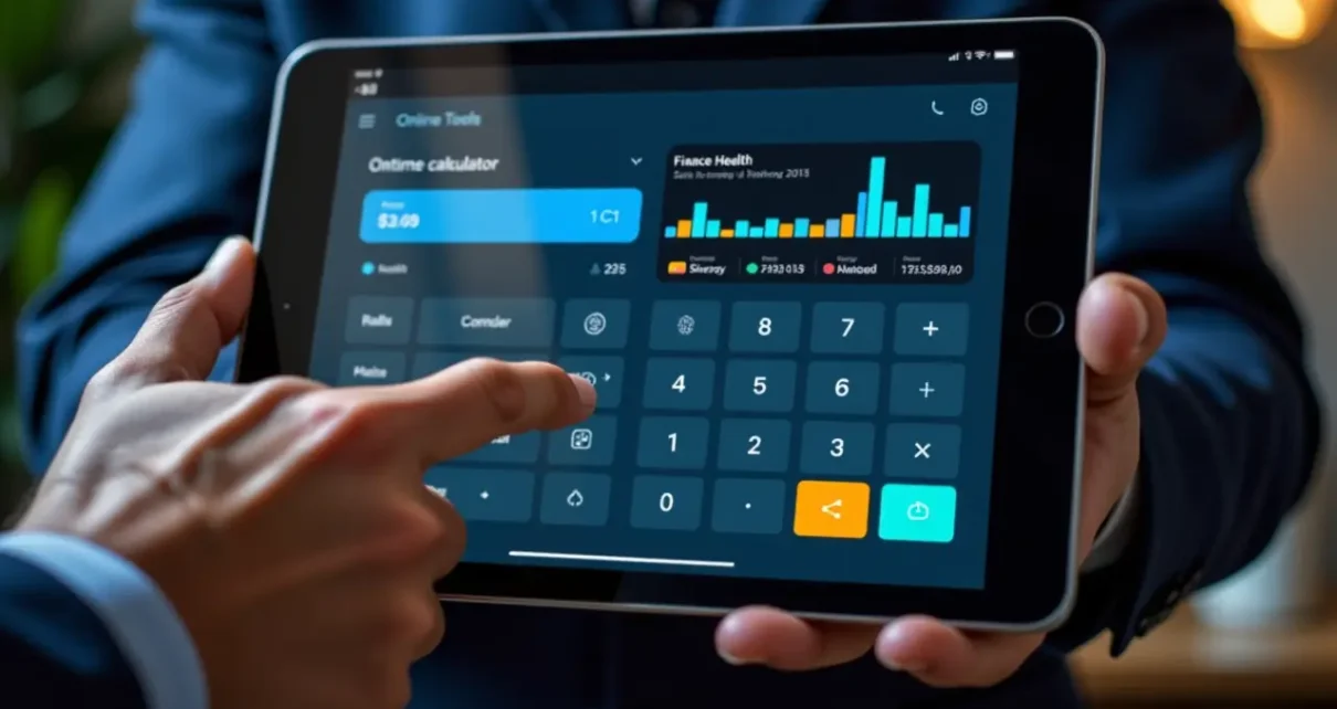 Kalkulator Online: Darmowe Narzędzia do Obliczeń – Finanse, Zdrowie 1 Interfejs darmowego kalkulatora online do szybkich obliczeń finansowych i zdrowotnych.