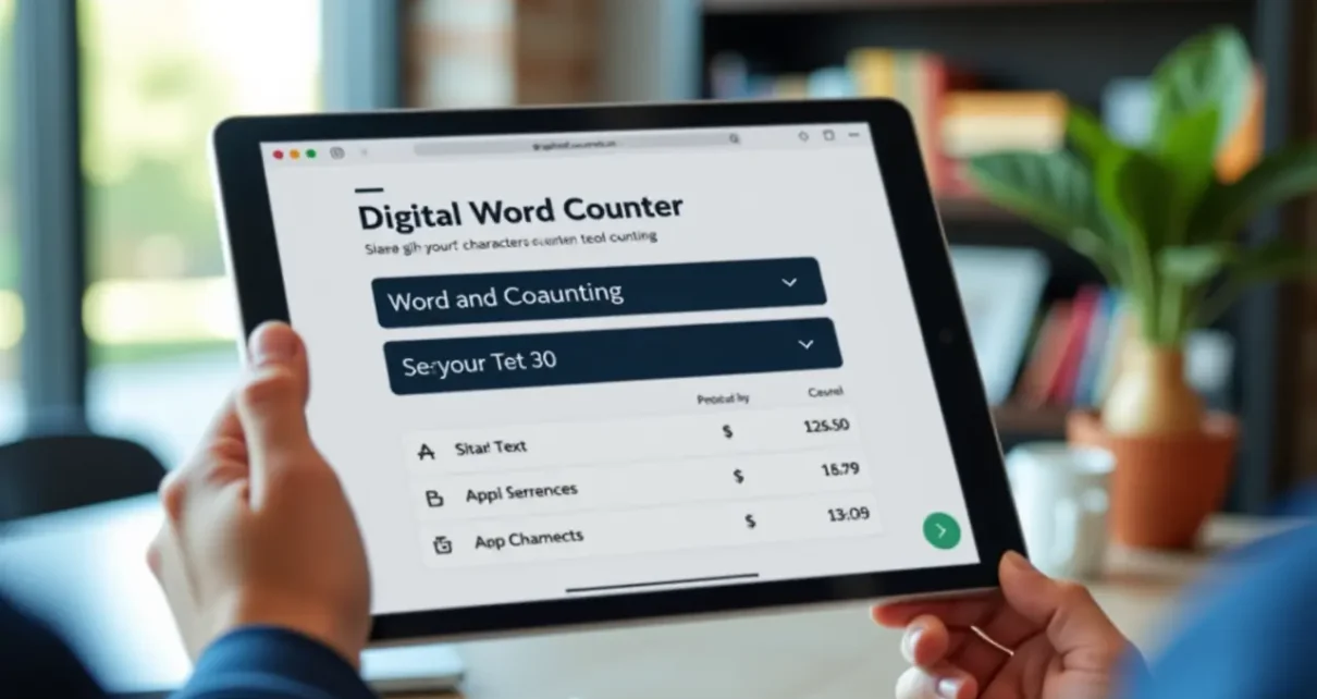 Szybki i darmowy kalkulator znaków online do precyzyjnego liczenia słów i liter tekstu.