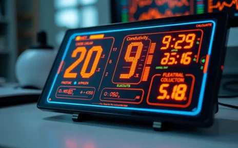 Różnorodne kalkulatory przewodności elektrycznej online przedstawione na ekranie komputera, ułatwiające inżynierskie obliczenia