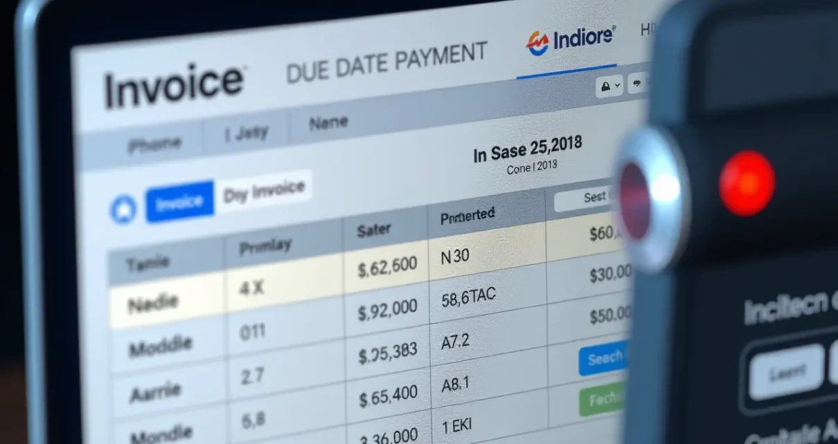 Interfejs kalkulatora terminu płatności faktury online pokazujący szybkie obliczanie daty zapłaty