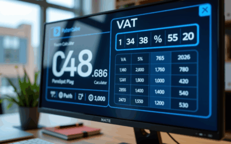 Kalkulator Procentów Online – Szybko Oblicz Procenty, VAT, Zniżki 4 Nowoczesny kalkulator procentów online do szybkiego obliczania VAT, zniżek i wszelkich wartości procentowych.