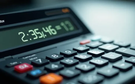 Ekran komputera wyświetlający interfejs darmowego kalkulatora naukowego online, gotowego do natychmiastowych obliczeń matematycznych.