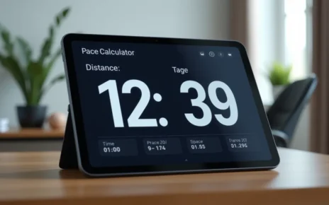 Kalkulator Prędkości Online: Oblicz Dystans, Czas i Tempo Błyskawicznie! 2 Intuicyjny kalkulator prędkości online do szybkiego obliczania dystansu, czasu i tempa podróży.