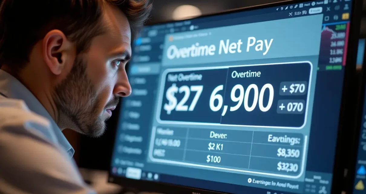 Kalkulator Nadgodzin Netto – Oblicz Wynagrodzenie po Opodatkowaniu 1 Użytkownik oblicza wynagrodzenie za nadgodziny netto, korzystając z interaktywnego kalkulatora. Narzędzie ułatwia sprawdzenie zarobków.