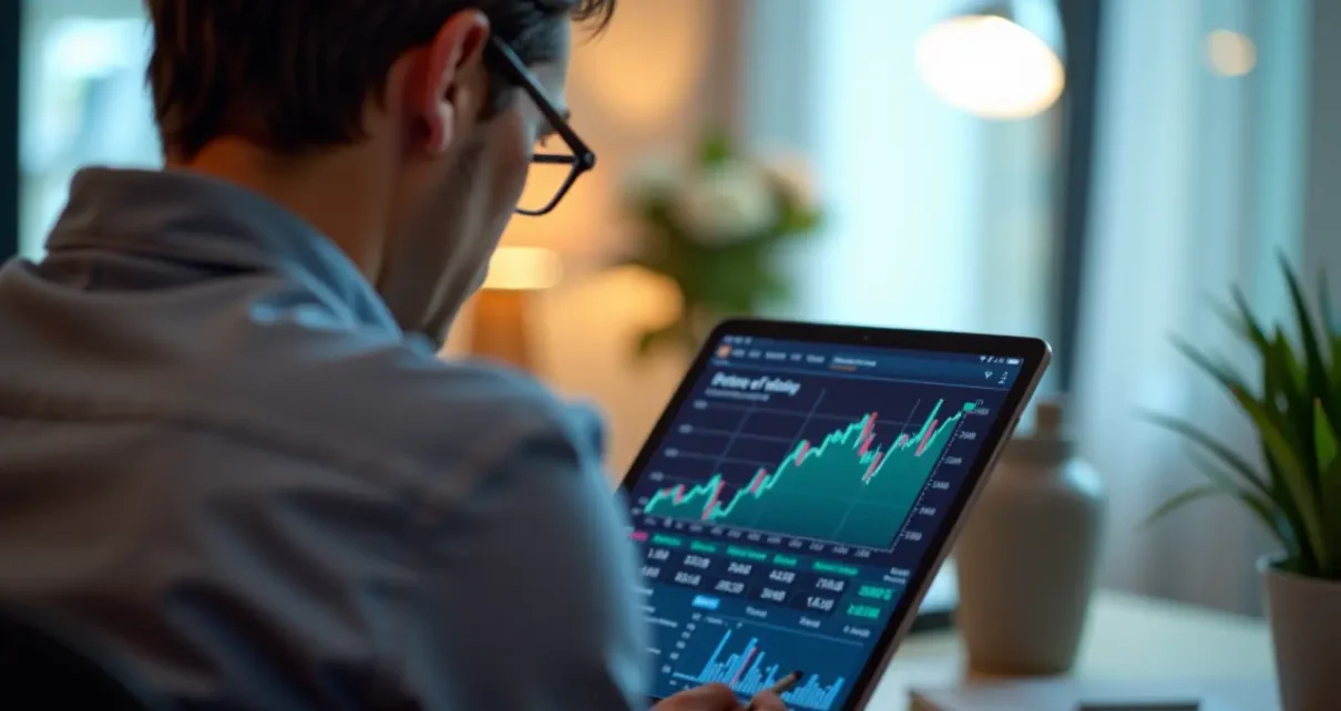 Użytkownik korzystający z interaktywnego kalkulatora emerytalnego ZUS 2024 do oszacowania przyszłej emerytury.