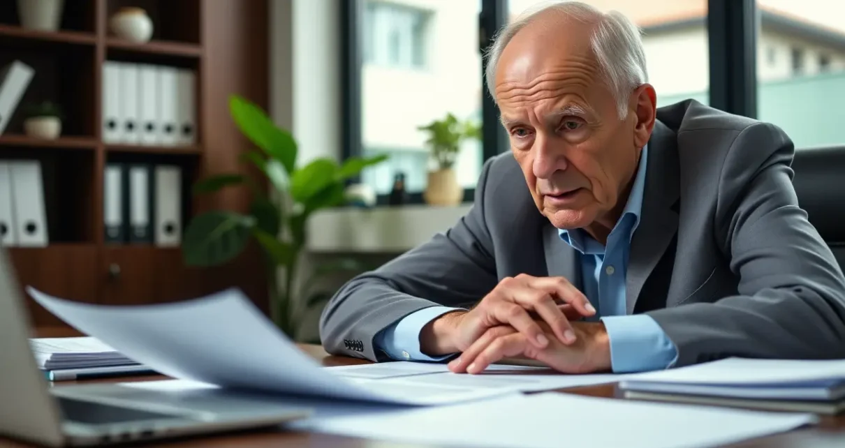 Dokumenty finansowe i kalkulator symbolizujące waloryzację kapitału początkowego oraz planowanie emerytalne.