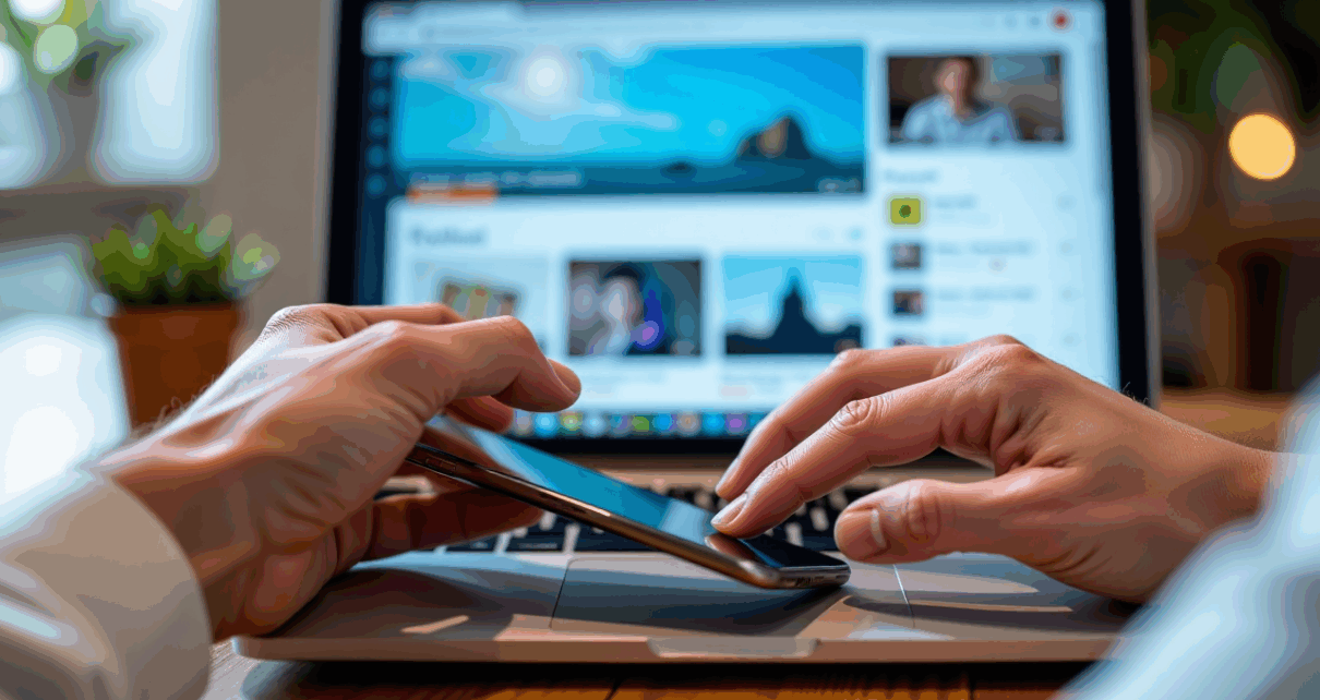 Wizualny przewodnik krok po kroku pokazujący, jak pobrać zdjęcie z Pinteresta i filmy na urządzenia.