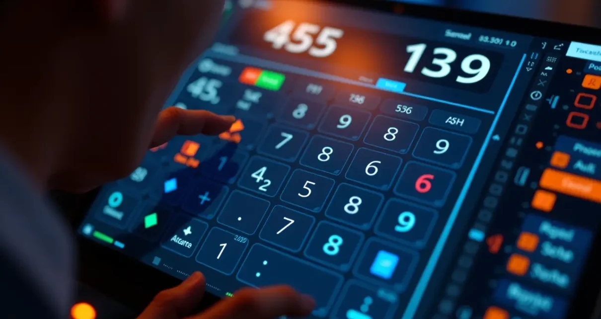 Interfejs polskiego kalkulatora online na ekranie komputera, gotowy do szybkich obliczeń.