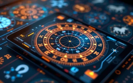 Kalkulator Ascendentu Online: Odkryj Swój Wschodzący Znak Zodiaku i Jego Znaczenie 2 Interfejs kalkulatora ascendentu online pokazujący wschodzący znak zodiaku dla horoskopu urodzeniowego.