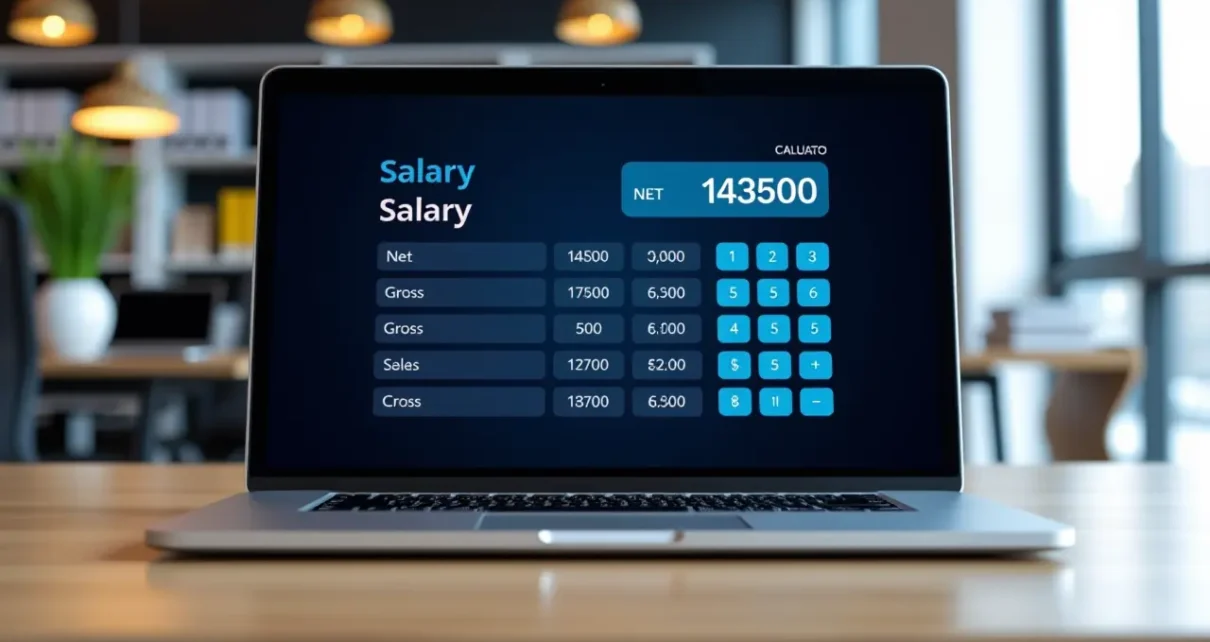 Kalkulator płac od lipca 2022, pokazujący wynagrodzenie netto/brutto po Polskim Ładzie.