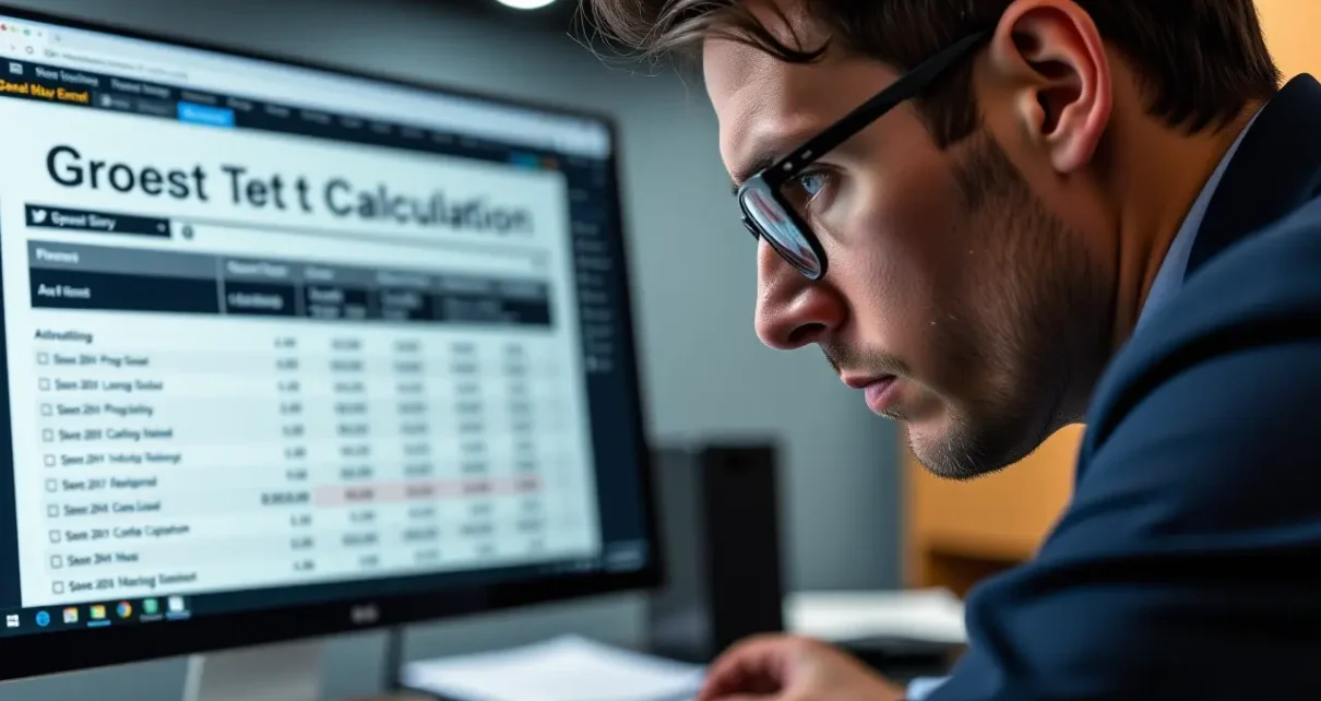 Kalkulator Brutto Netto: Precyzyjne Obliczenia Wynagrodzeń 1 Interaktywny kalkulator brutto netto 2023 wyświetlający precyzyjne obliczenia wynagrodzenia dla pracownika.