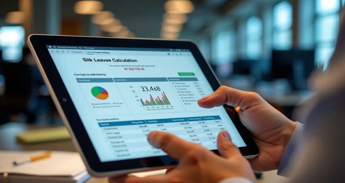 Interfejs kalkulatora okresu zasiłku chorobowego online pomagający obliczyć limit L4 i zrozumieć zasady ZUS.