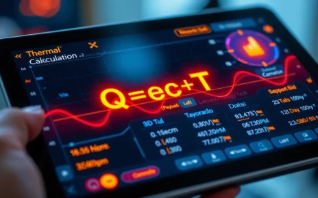 Kalkulator Ciepła Właściwego Online - Oblicz Q=mcΔT Łatwo i Szybko | Darmowe Narzędzie 2 Interfejs kalkulatora ciepła właściwego online ułatwiający szybkie obliczenia energii według wzoru Q=mcΔT.