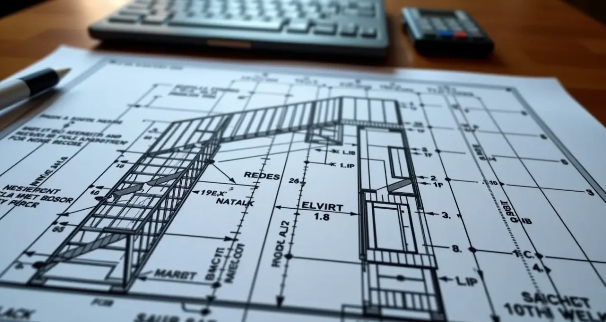 Interfejs online prezentujący precyzyjny kalkulator wymiarów schodów do łatwego projektowania idealnych stopni.