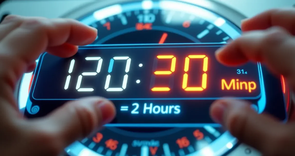 Interaktywny kalkulator minut na godziny online, wyświetlający wyniki szybkiego przeliczania czasu.