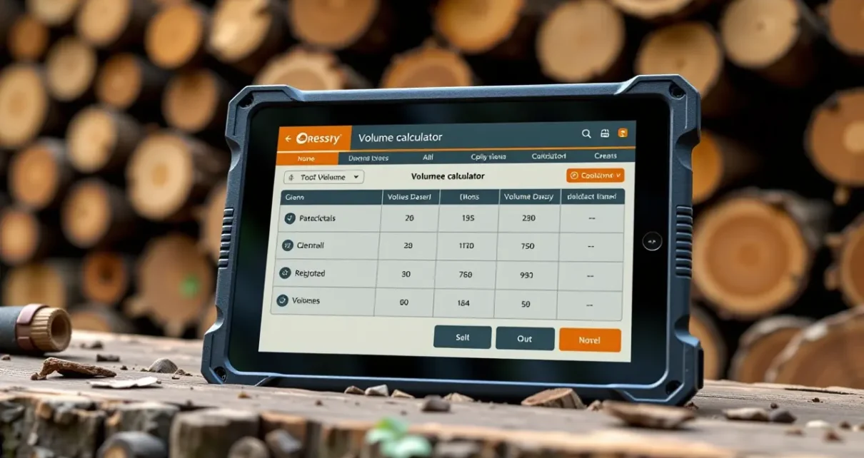 Intuicyjny kalkulator m3 drewna online do szybkiego obliczania objętości i ilości.